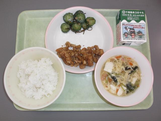 12月13日の給食